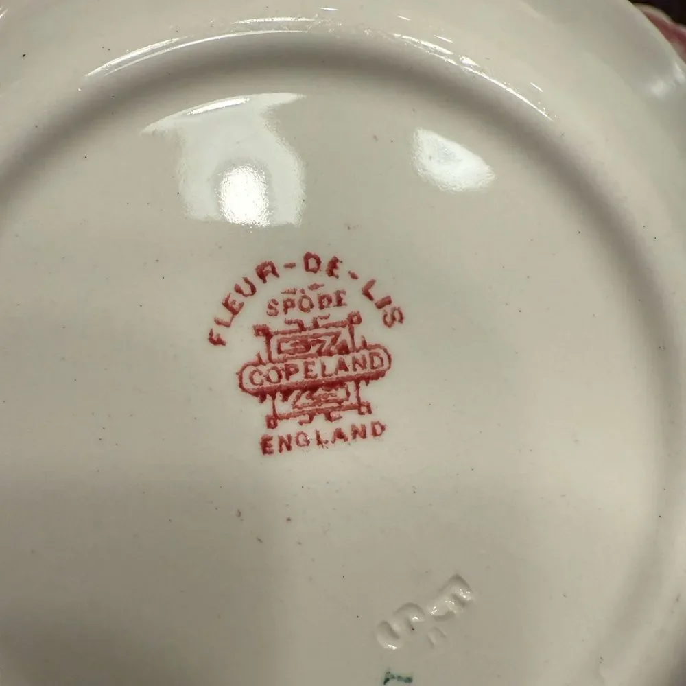 Spode Fleur De Lys Brown 5